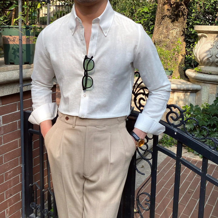 Salvatore | Elegante camicia in lino