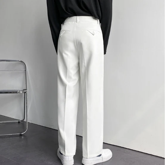 Fabio | Elegante Pantalone Uomo Sartoriale Gamba Dritta