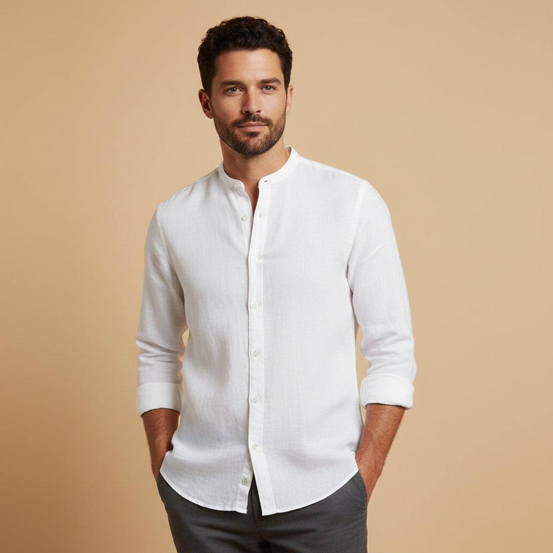 Nazario | Elegante camicia estiva in lino
