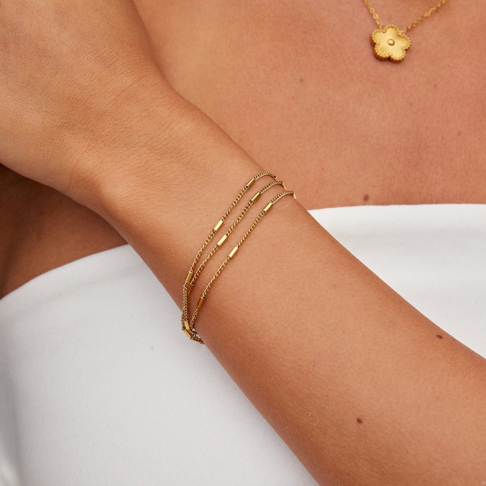 Bracciale a Tre Strati Sabina