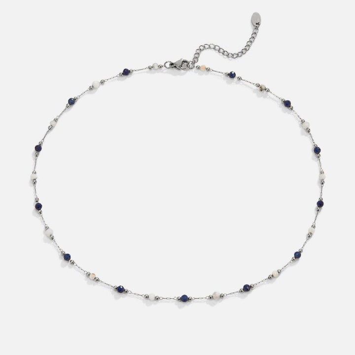 Collana di Pietre Perlate Silver Lulu Midnight