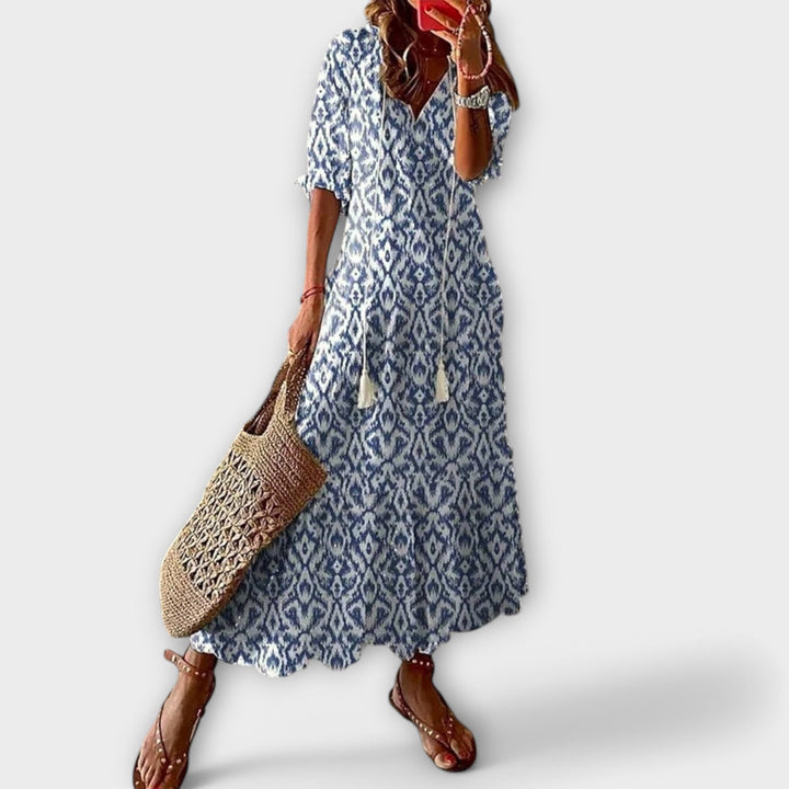 Bettina - Abito Maxi Bohemien