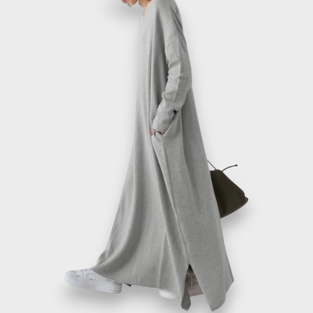 Estelle | Abito Casual Elegante con Scollatura a V