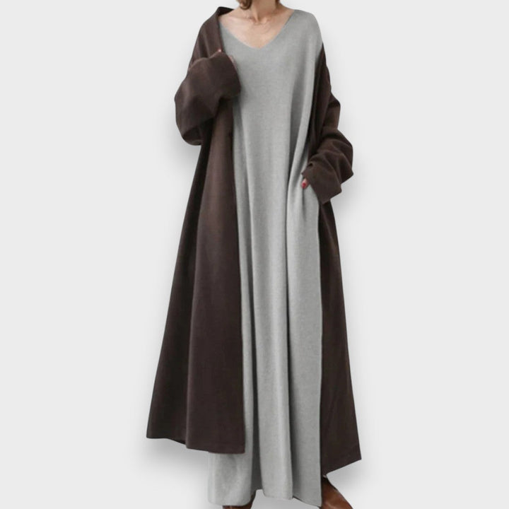 Estelle | Abito Casual Elegante con Scollatura a V