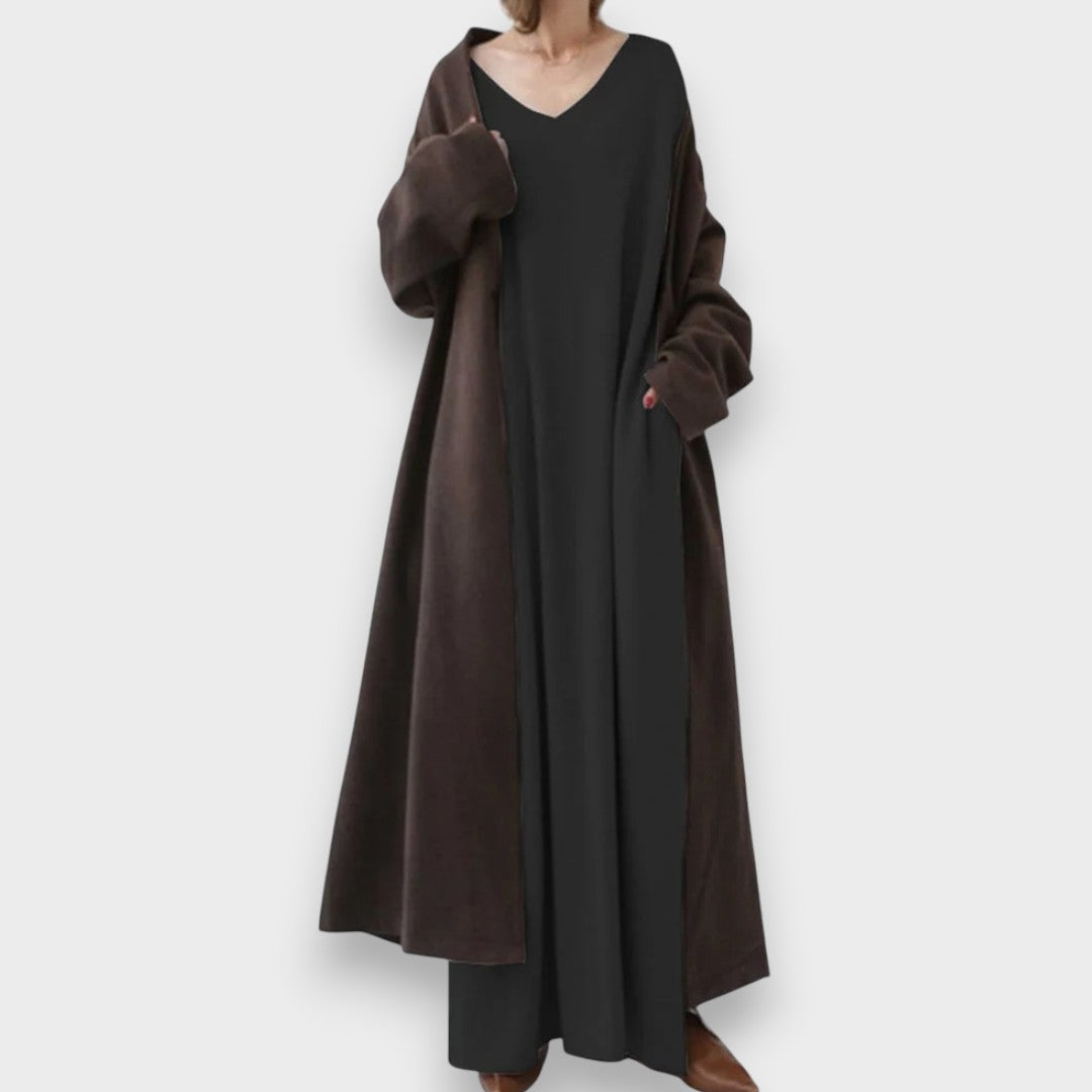 Estelle | Abito Casual Elegante con Scollatura a V