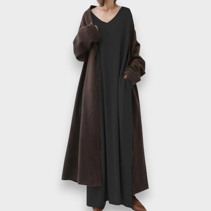 Estelle | Abito Casual Elegante con Scollatura a V