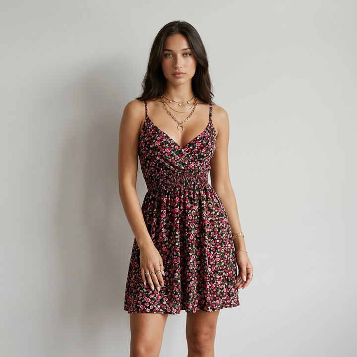 Vestito Camila Floral Incrociato