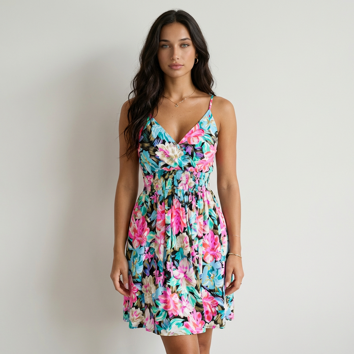 Vestito Camila Floral Incrociato