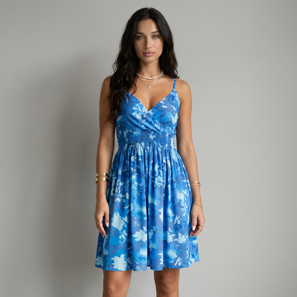 Vestito Camila Floral Incrociato