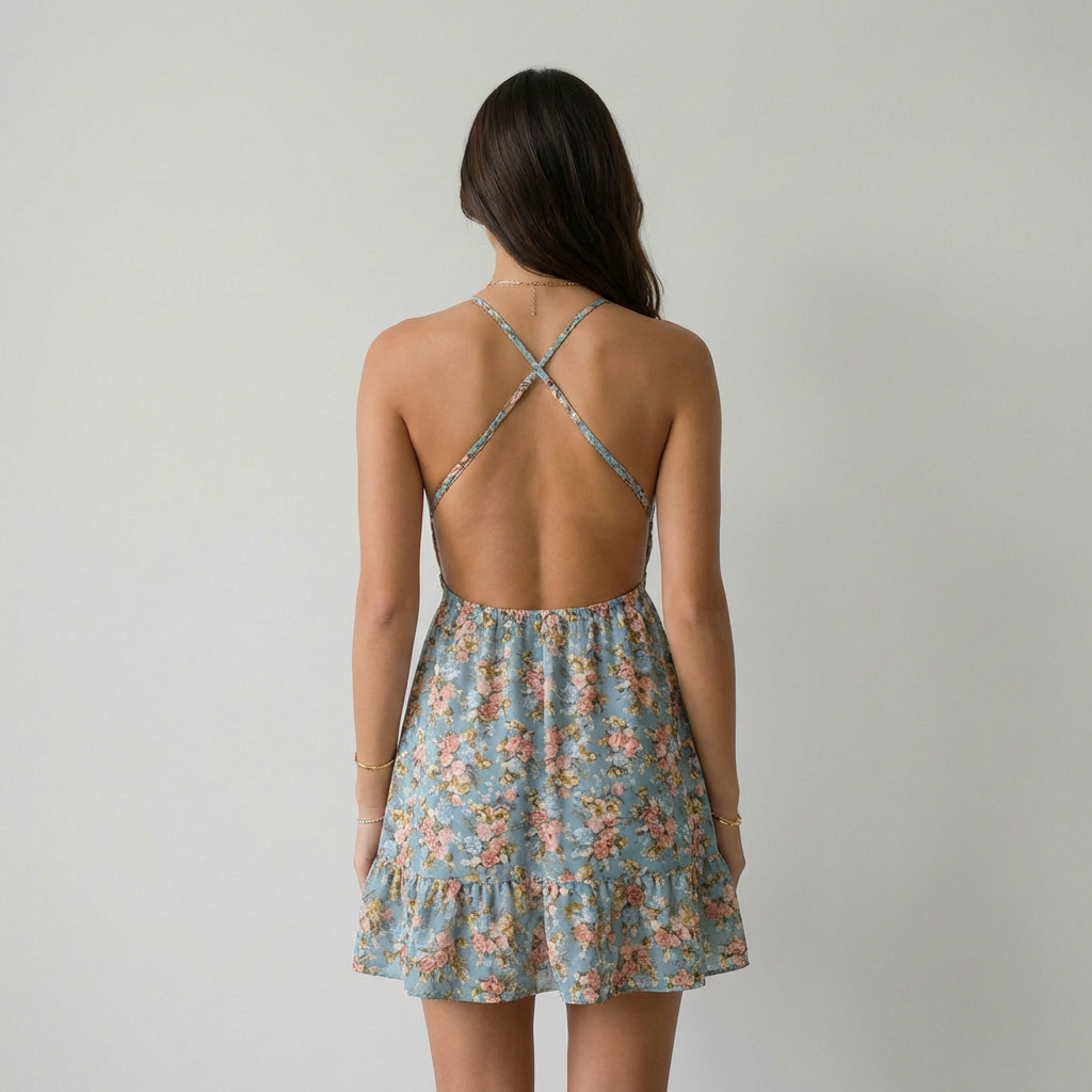 Vestito Natalia Floral Incrociato