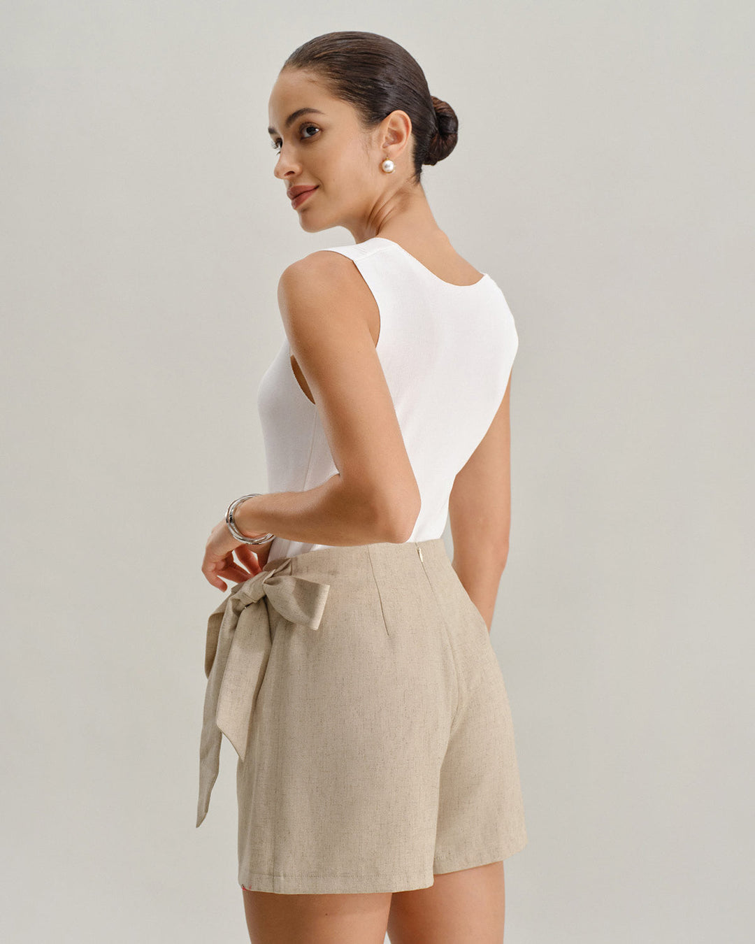 Short Skort Donna Raffinato
